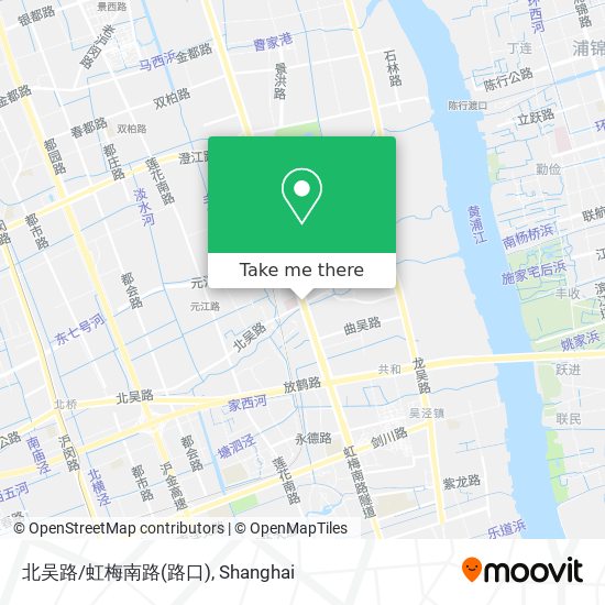 北吴路/虹梅南路(路口) map