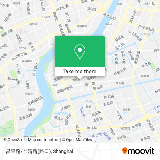 昌里路/长清路(路口) map