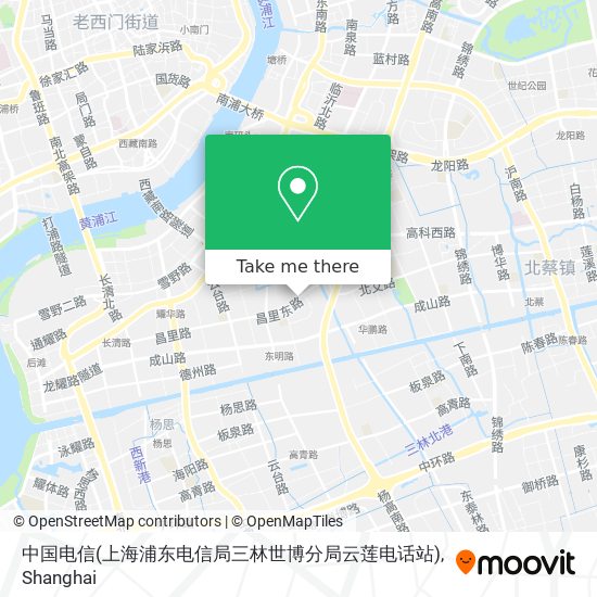中国电信(上海浦东电信局三林世博分局云莲电话站) map