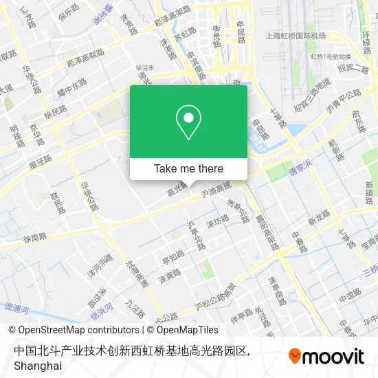 中国北斗产业技术创新西虹桥基地高光路园区 map