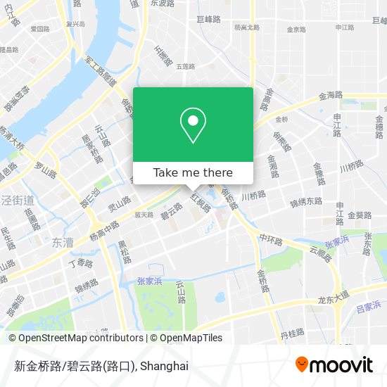 新金桥路/碧云路(路口) map