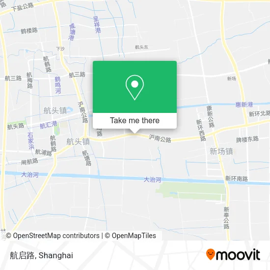 航启路 map