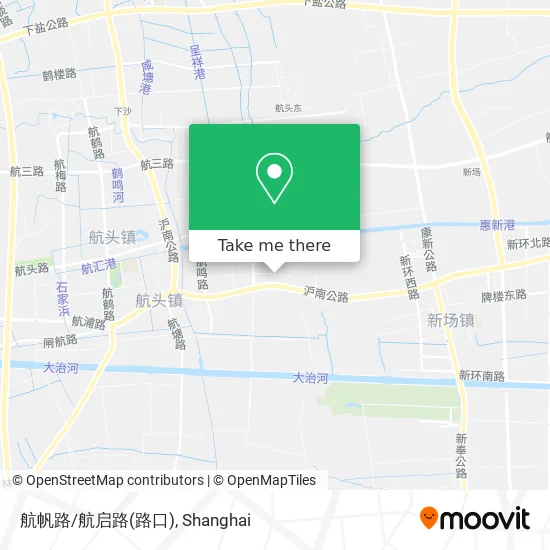 航帆路/航启路(路口) map