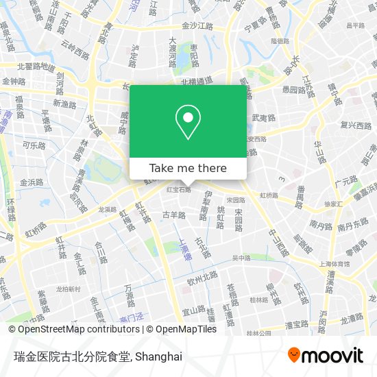 瑞金医院古北分院食堂 map