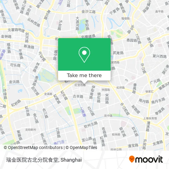 瑞金医院古北分院食堂 map