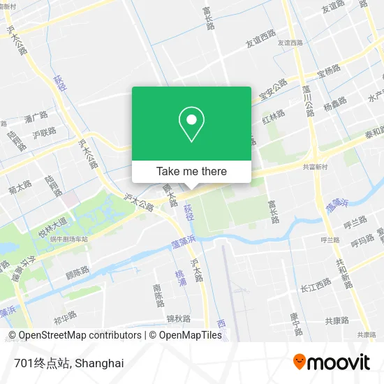 701终点站 map