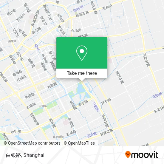 白银路 map