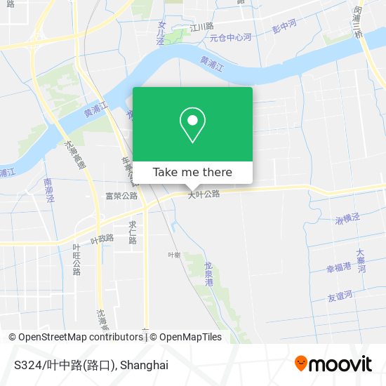 S324/叶中路(路口) map