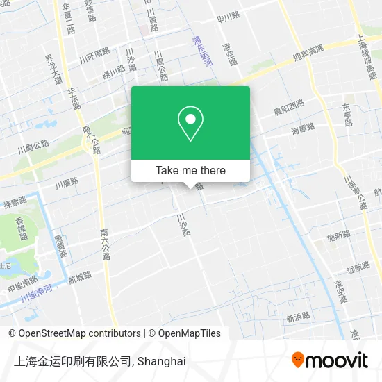 上海金运印刷有限公司 map