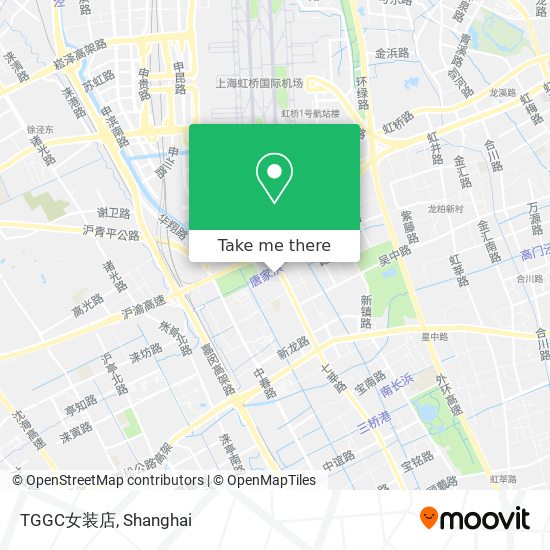 TGGC女装店 map