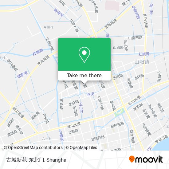 古城新苑-东北门 map