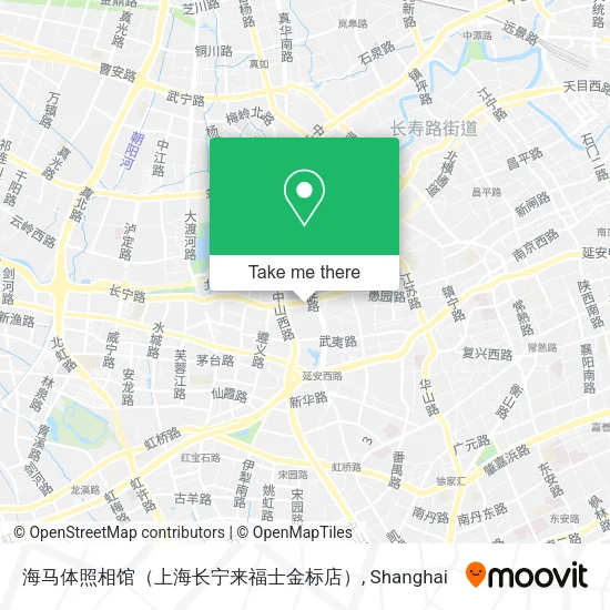 海马体照相馆（上海长宁来福士金标店） map