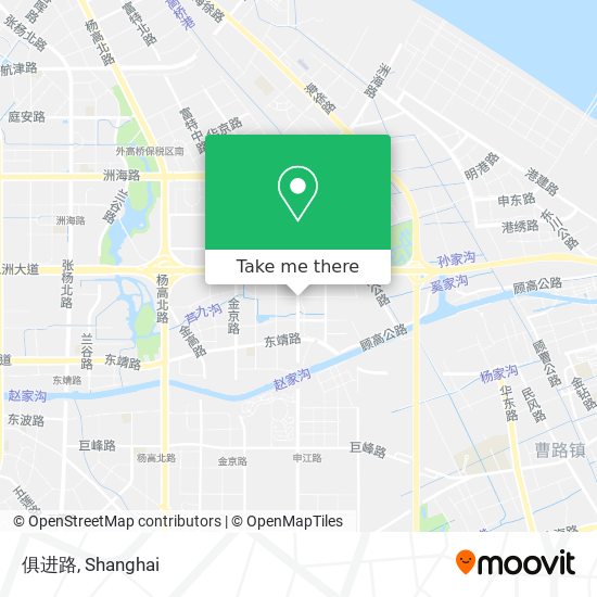 俱进路 map