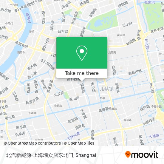 北汽新能源-上海瑞众店东北门 map