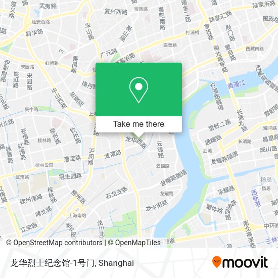 龙华烈士纪念馆-1号门 map
