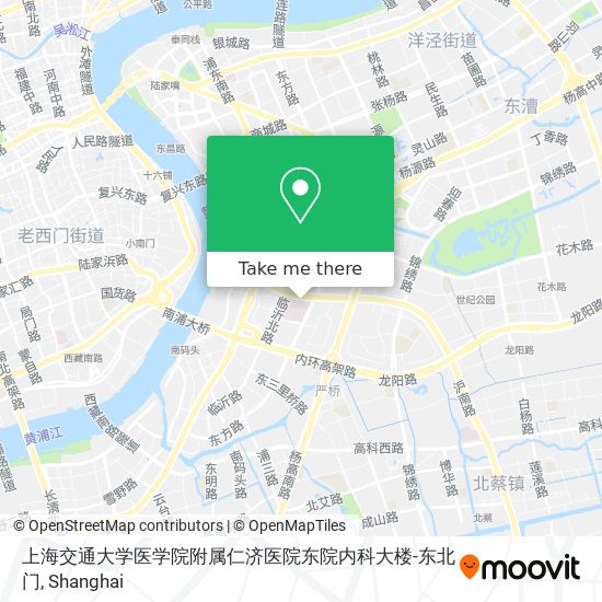 上海交通大学医学院附属仁济医院东院内科大楼-东北门 map