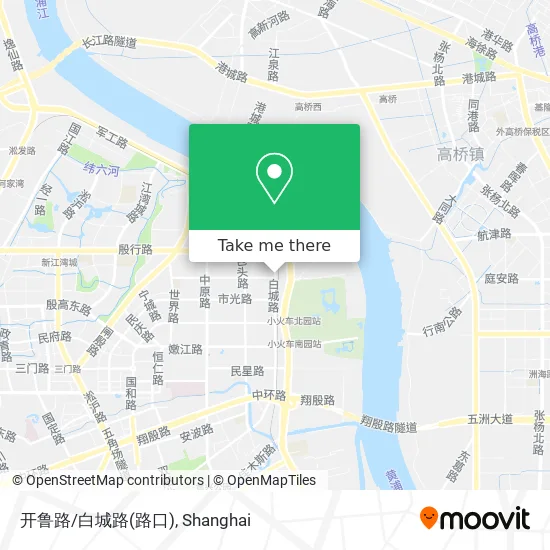 开鲁路/白城路(路口) map