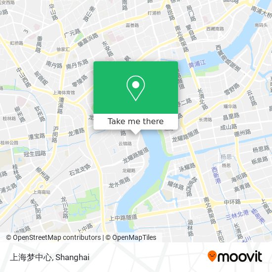 上海梦中心 map