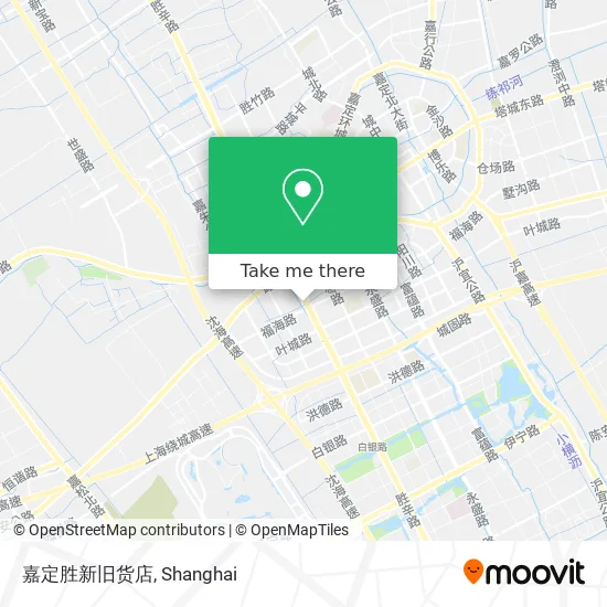 嘉定胜新旧货店 map