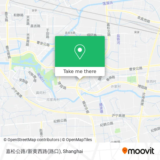 嘉松公路/新黄西路(路口) map