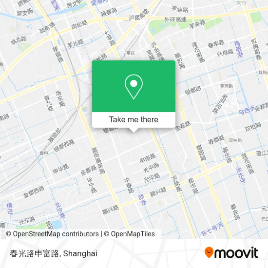 春光路申富路 map