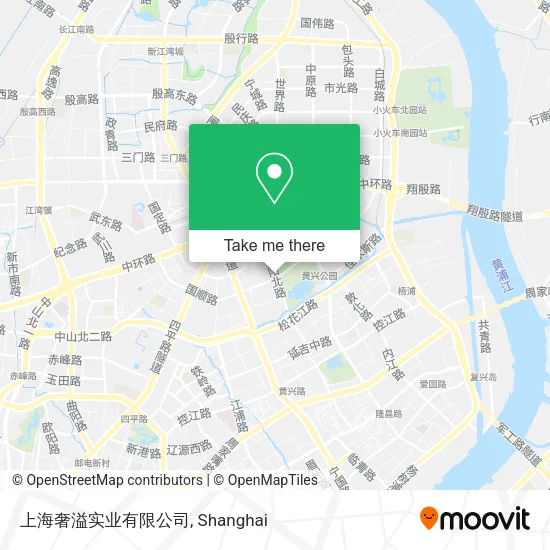 上海奢溢实业有限公司 map