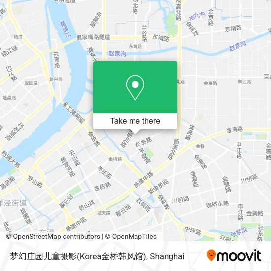 梦幻庄园儿童摄影(Korea金桥韩风馆) map