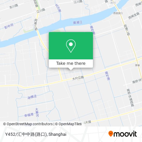 Y452/汇中中路(路口) map