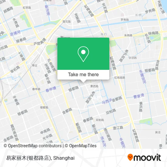 易家丽木(银都路店) map