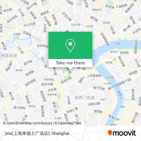 jins(上海来福士广场店) map