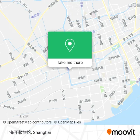 上海开馨旅馆 map