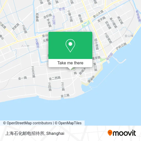 上海石化邮电招待所 map