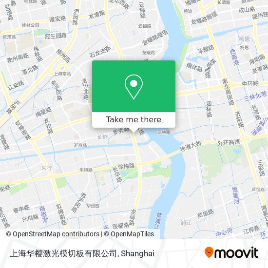 上海华樱激光模切板有限公司 map