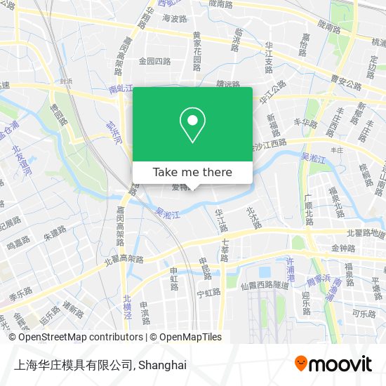 上海华庄模具有限公司 map