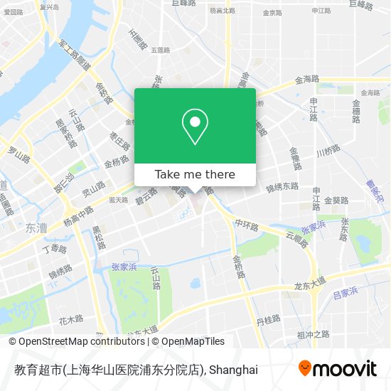 教育超市(上海华山医院浦东分院店) map