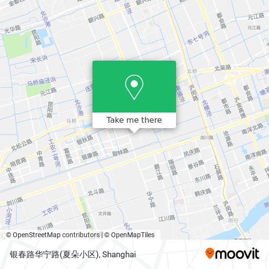 银春路华宁路(夏朵小区) map