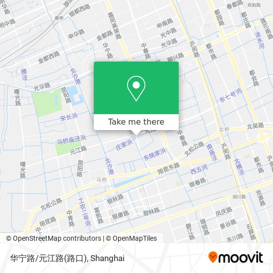 华宁路/元江路(路口) map