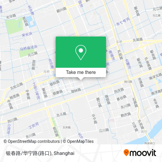银春路/华宁路(路口) map