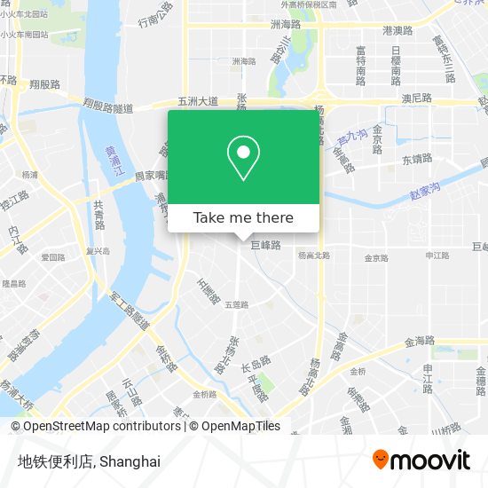 地铁便利店 map
