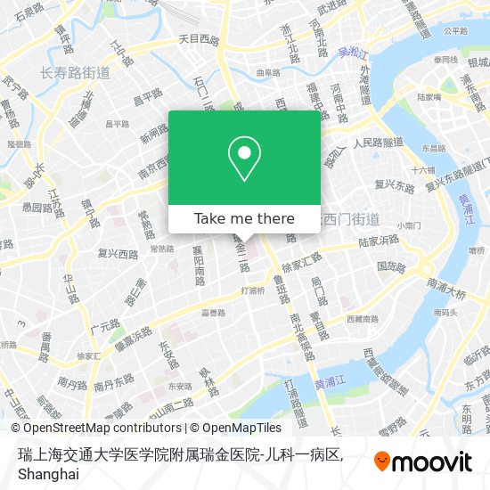 瑞上海交通大学医学院附属瑞金医院-儿科一病区 map