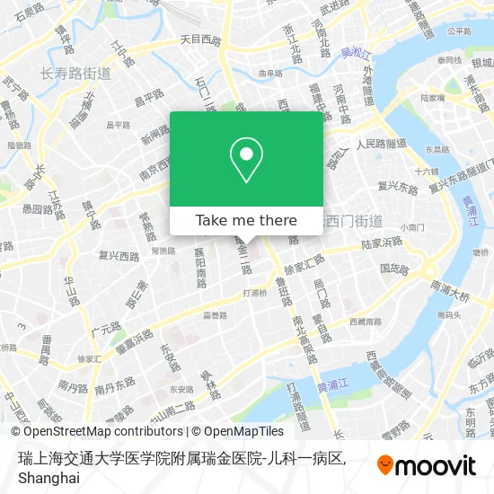 瑞上海交通大学医学院附属瑞金医院-儿科一病区 map