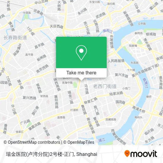 瑞金医院(卢湾分院)2号楼-正门 map