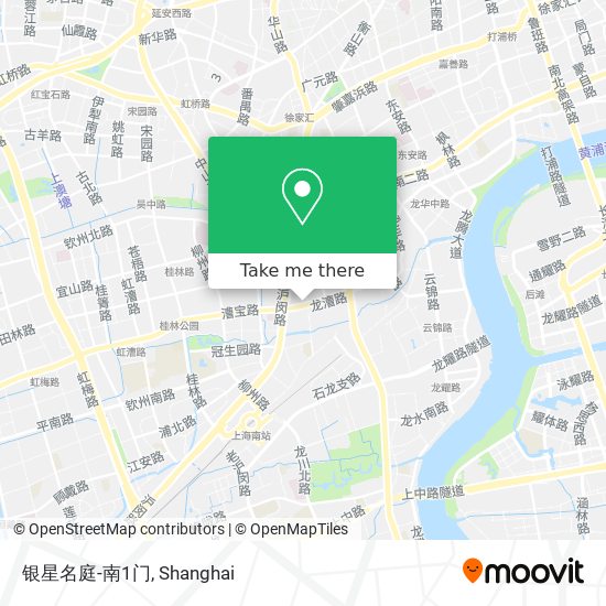 银星名庭-南1门 map