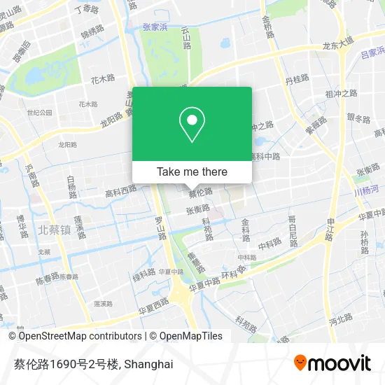 蔡伦路1690号2号楼 map