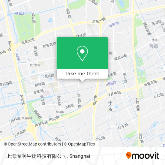 上海泽润生物科技有限公司 map