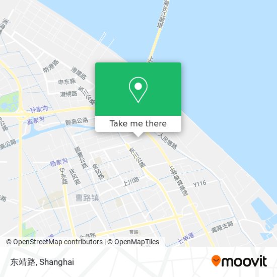 东靖路 map