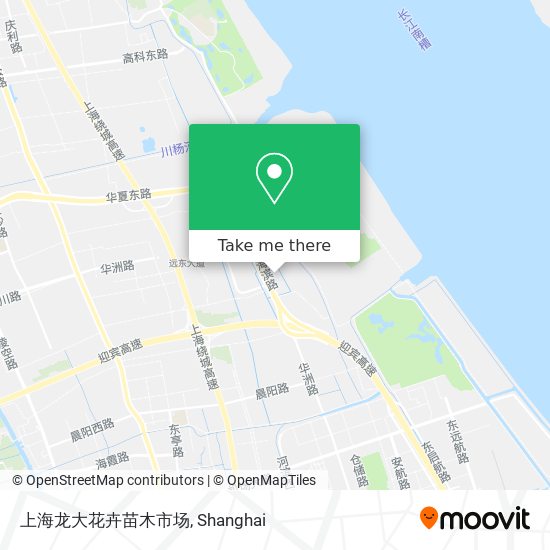 上海龙大花卉苗木市场 map