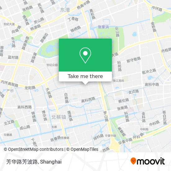 芳华路芳波路 map