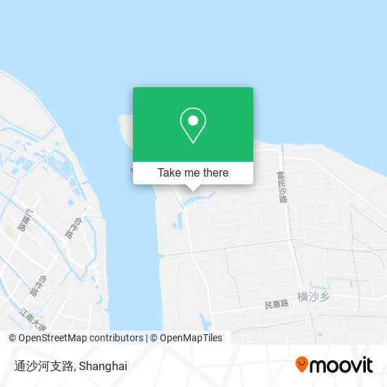 通沙河支路 map
