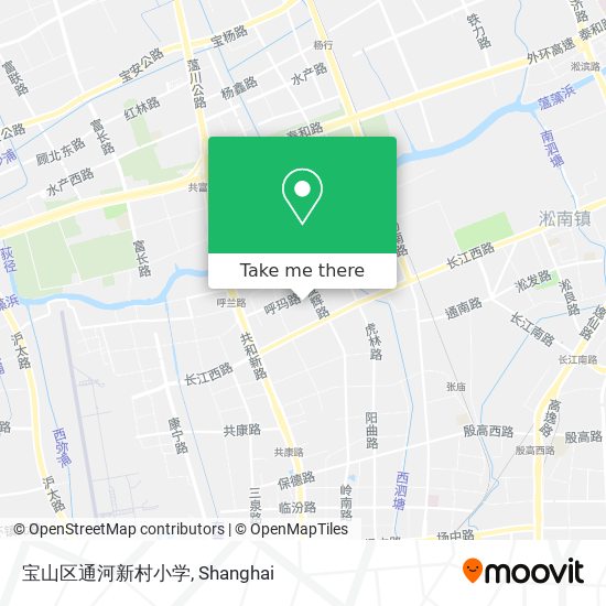 宝山区通河新村小学 map
